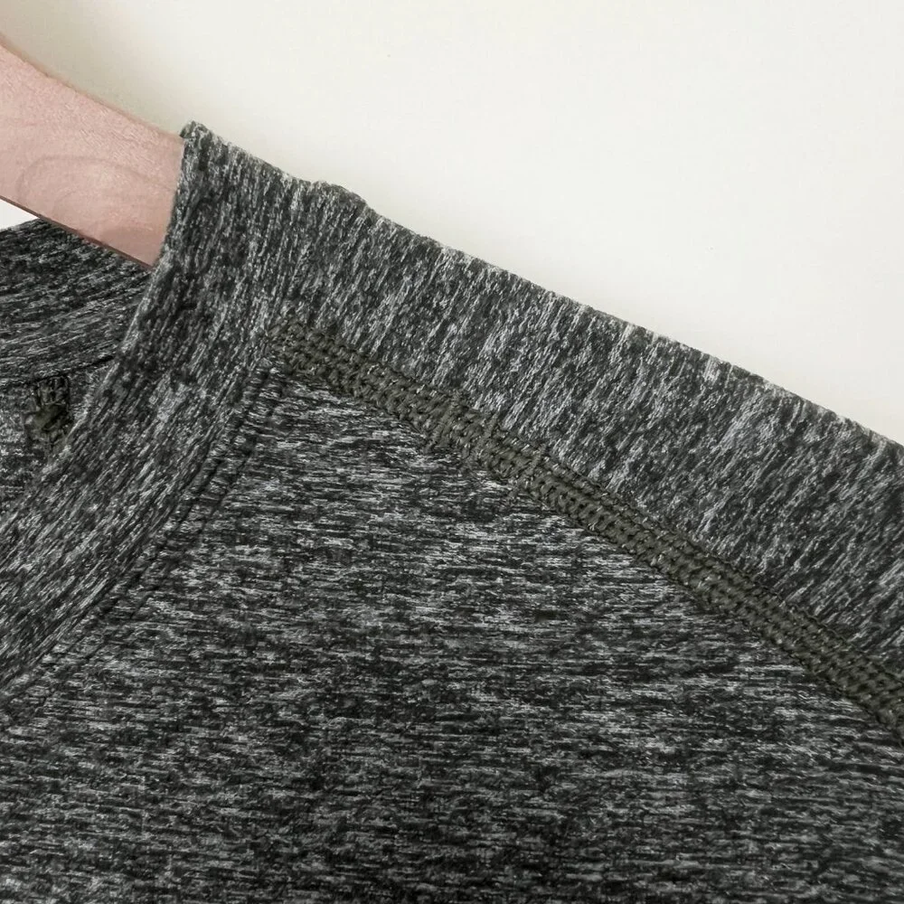 Lululemon Mens Surge Long Sleeve Henley Button Up Casual Athletic T-Shirt Jersey - Picture 9 of 11